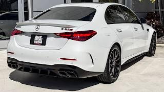 2025 Mercedes AMG C 63 S E Performance Walkaround Review Sound, Interior and Exterior