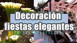 Inspiración en Decoración para Fiestas Elegantes: Ideas para Deslumbrar