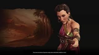 Sid Meier's Civilization VI - Gorgo of Greece Animations