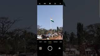 Zoom in and zoom out Ratnagiri collector office flag