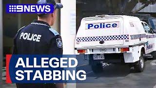 Manhunt underway after alleged stabbing at Gold Coast shopping centre | 9 News Australia