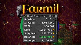 FARMIL - FARME 25 TC POR HORA NESSA HUNT LEVEL 200+ | CHAR 3 | #07