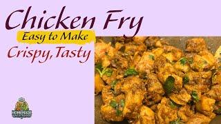 Simple Chicken Fry with Less Ingredients for Rice or Flavored rice @homemadehealthydelights channel