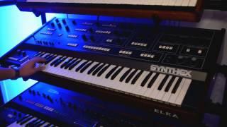 Jean Michel Jarre Laser Harp sound by Elka Synthex