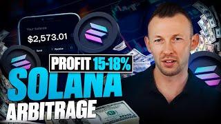 How I Earn 20.000$ In A Day? | Arbitrage Crypto/Solana Arbitrage / [13-15% From 1 Circle]