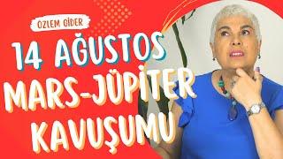 14 Ağustos Mars Jüpiter Kavuşumu #astroloji