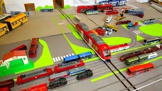 NEW ADVENTURES of toy trams, trains and trolleybuses from Siku and Dickie Toys