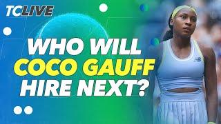 Coco Gauff Splits with Coach Brad Gilbert | Tennis Channel Live