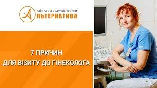 7 причин для візиту до гінеколога