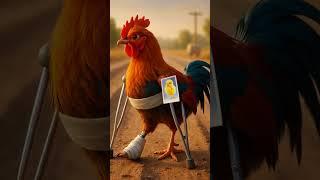 The Rooster's Journey: Searching for His Chick 