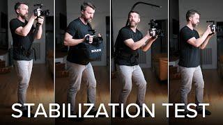 All Stabilization Methods Tested | Handheld vs Sakk vs Easyrig vs Shoulder Rig vs Monopod/Vest