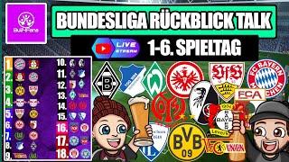  1. BUNDESLIGA LIVE LIGARÜCKBLICK 1-6. SPIELTAG ⤵️ 1. Bundesliga RÜCKBLICK & PROGNOSE