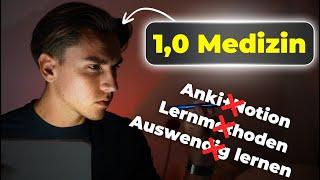 Dadurch habe ich 1,0 im Medizinstudium: Die neue ALL-IN-ONE Lernmethode   (science based)