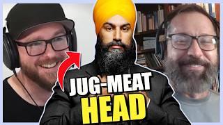 Jagmeet Singh Threatens Heckling Protester