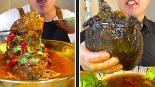 The spicy fish with giant turtle is so delicious [Food Fanatic]