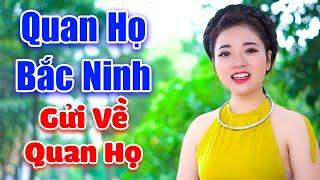 LK Quan Họ Bắc Ninh 2023 - Gửi Về Quan Họ - Liền chị Ngọc Khánh xinh đẹp hát quan họ quá mê