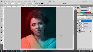 Gradient Effect tutorial in photoshop