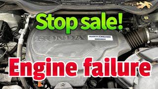 Honda / Acura v6 catastrophic engine failure recall