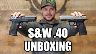 Police Trade-in S&W M&P 40 Pistol Unboxing