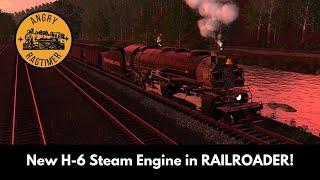 NEW H-6 Articulated Steam Engine MOD! Gold Mine, Birdstown and Map Mods! | Railroader Livestream