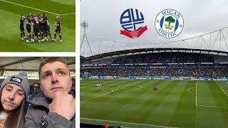 DISAPPOINTING DAY AS BOLTON SUFFER ANOTHER DEFEAT TO RIVALS WIGAN ON DERBY DAY! | Bolton 0-2 Wigan