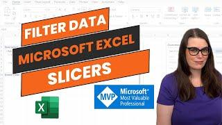 How to Filter Data with Slicers in Microsoft Excel | EASY