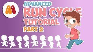 Run Cycle Tutorial | Moho Pro 12 & Anime Studio | Part 2