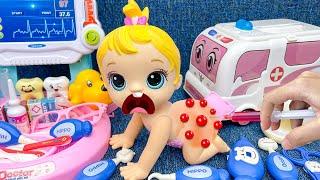 LIVE  Satisfying with Unboxing Cocomelon Ambulance Playset, Cute Doll First Aid Toys | ASMR