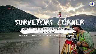 Surveyors Corner: What to do if your Property Marker is Removed