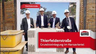 Neues WIRO-Wohngebiet Thierfelderstraße im Rostocker Hansaviertel