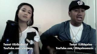 "Hey, Soul Sister" Train COVER by ERIKA DAVID AND J.R.A.