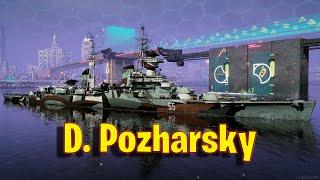 Meet The Dmitry Pozharsky! Tier 7 Russian Cruiser in World of Warships Legends!