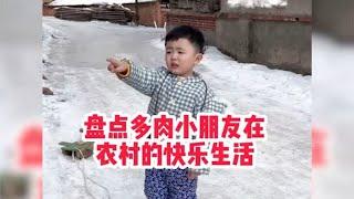 盘点多肉小盆友丰富多彩的童年生活，怪不得幼儿园一点也不开心