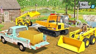 I BOUGHT A MINI HAUL TRUCK & NEW SKID STEER FOR THE GOLD MINE!