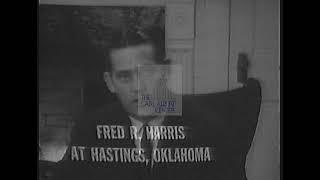 Fred R. Harris [Democratic] 1964 Campaign Ad titled “Harris blasts tax form snarl”