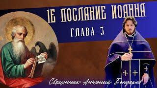 1е послание Иоанна 3 глава | священник Антоний Бондарев