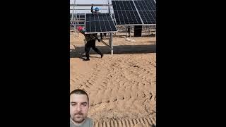 Photovoltaic power generation panel installation process