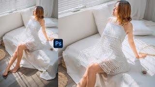 BRIGHT AIRY Camera Raw & Lightroom Presets  in Photoshop CC 2021 By PS MIND TUTORIALS