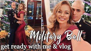 Chit Chat Get Ready With Me For The Military Ball & Vlog!