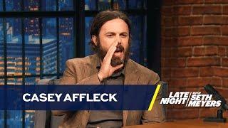 Casey Affleck Doesn't Like Doing Boston Accents