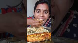 Dal Chawal Fish Curry Eating #shorts #food #eatingshow #mukbang #etingshow