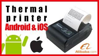 Thermal printer Bluetooth USB 58mm iPhone Android Mac Windows print PDF receipt business restaurant