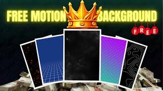 STOP Paying for Motion Backgrounds Get These for Free!