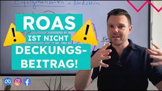 Media Buying Fehler #1: ROAS ist NICHT gleich Deckungsbeitrag!