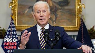 WATCH LIVE: President Biden announces use of strategic oil reserve in effort to lower gas prices