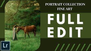 Fine Art Portrait Collection Lightroom Presets Edit