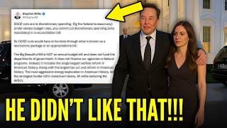 UPDATE: Stephen Miller RAGES ONLINE After Elon TAKES HIS WIFE!