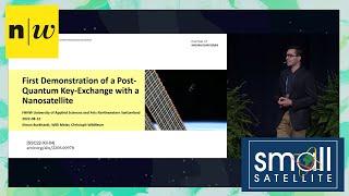 SmallSat 2022 - Post Quantum Key Exchange Demo with SpooQy-1 NanoSatellite (kyber-512 / AVR32)