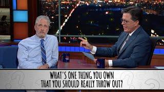 Part 1 - Jon Stewart Takes The Colbert Questionert