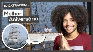 Experiência no Colégio Naval | PASSEI meu aniversário em ALTO MAR | BackTracking #4